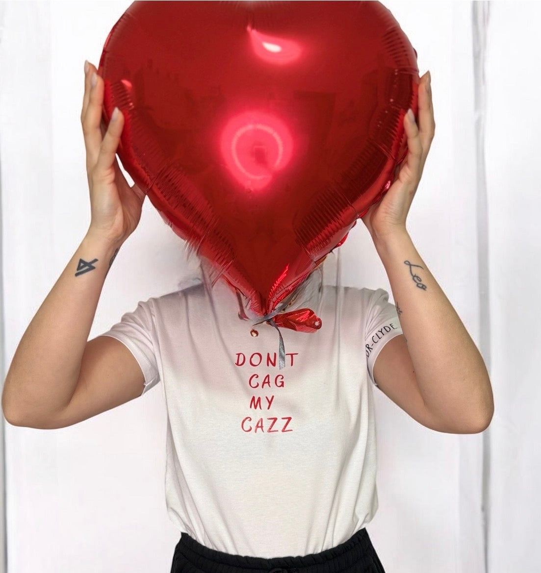 T-shirt Don't Cag My Cazz - Edizione Limitata DR-CLYDE