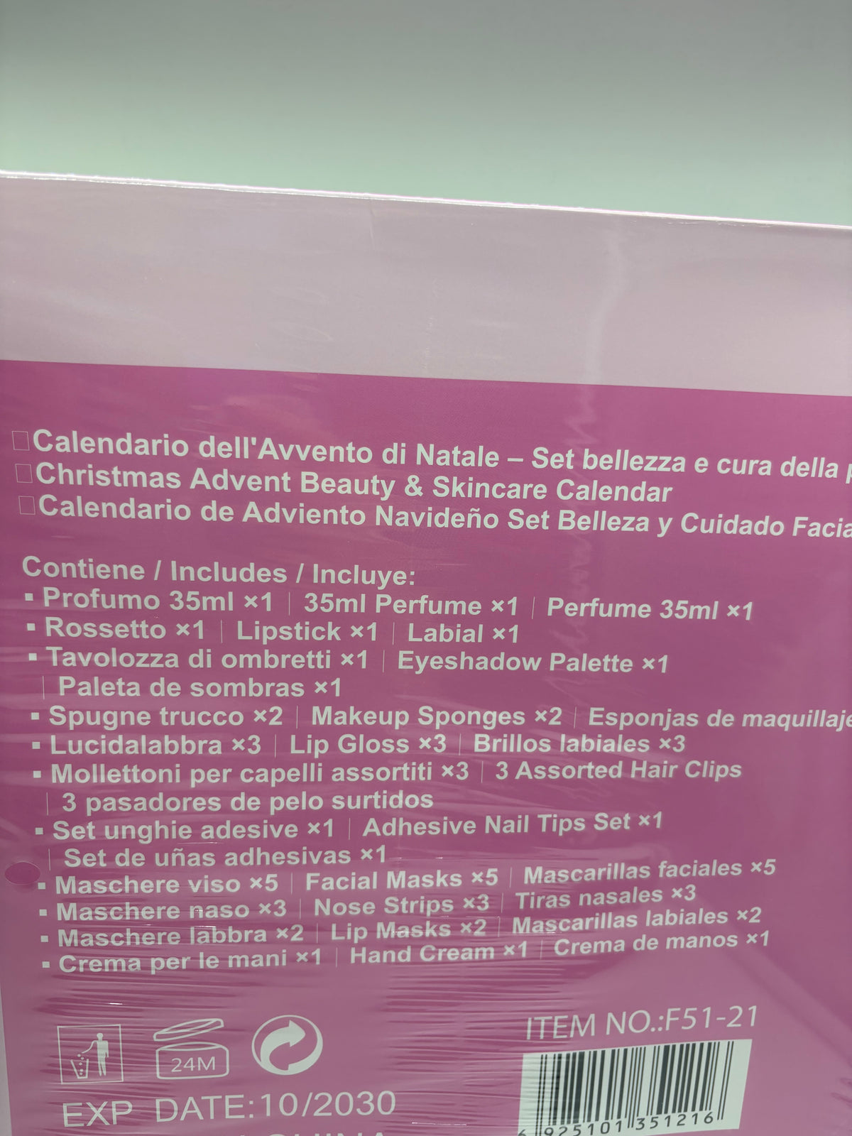 IDEE REGALO Calendario Dell’avvento Per Bimbe - DR-CLYDE SHOP ONLINE