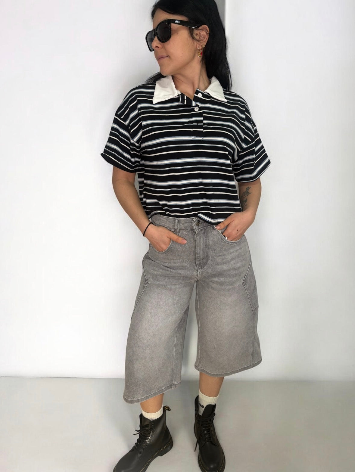 Bermuda Cargo Denim - Stile Urban Streetwear | DR-CLYDE SHOP