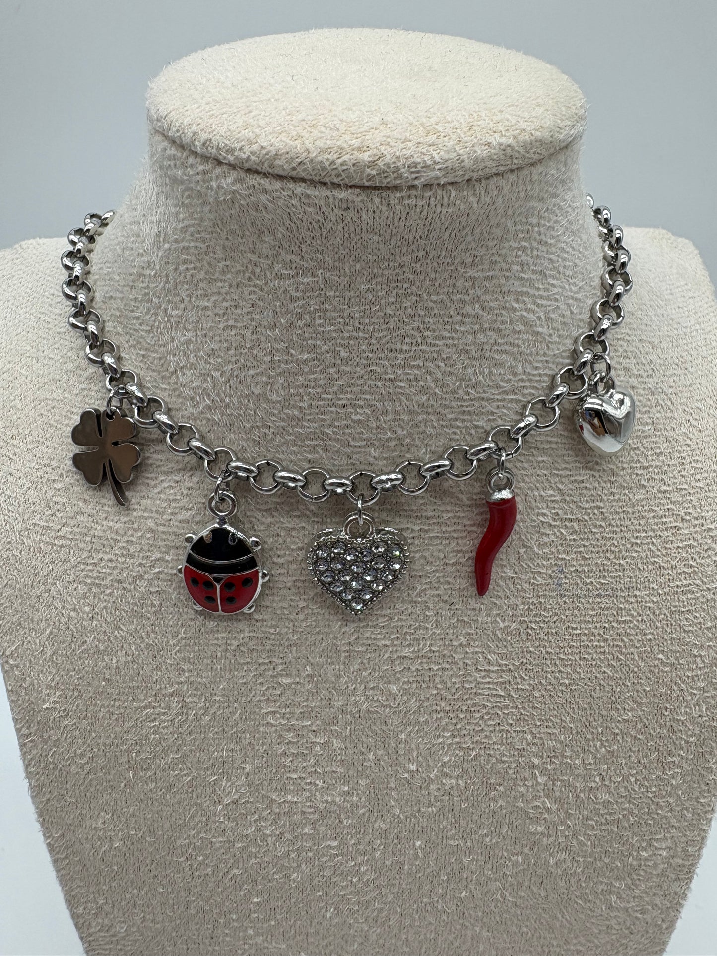 Bracciale Portafortuna in acciaio - DR-CLYDE SHOP ONLINE