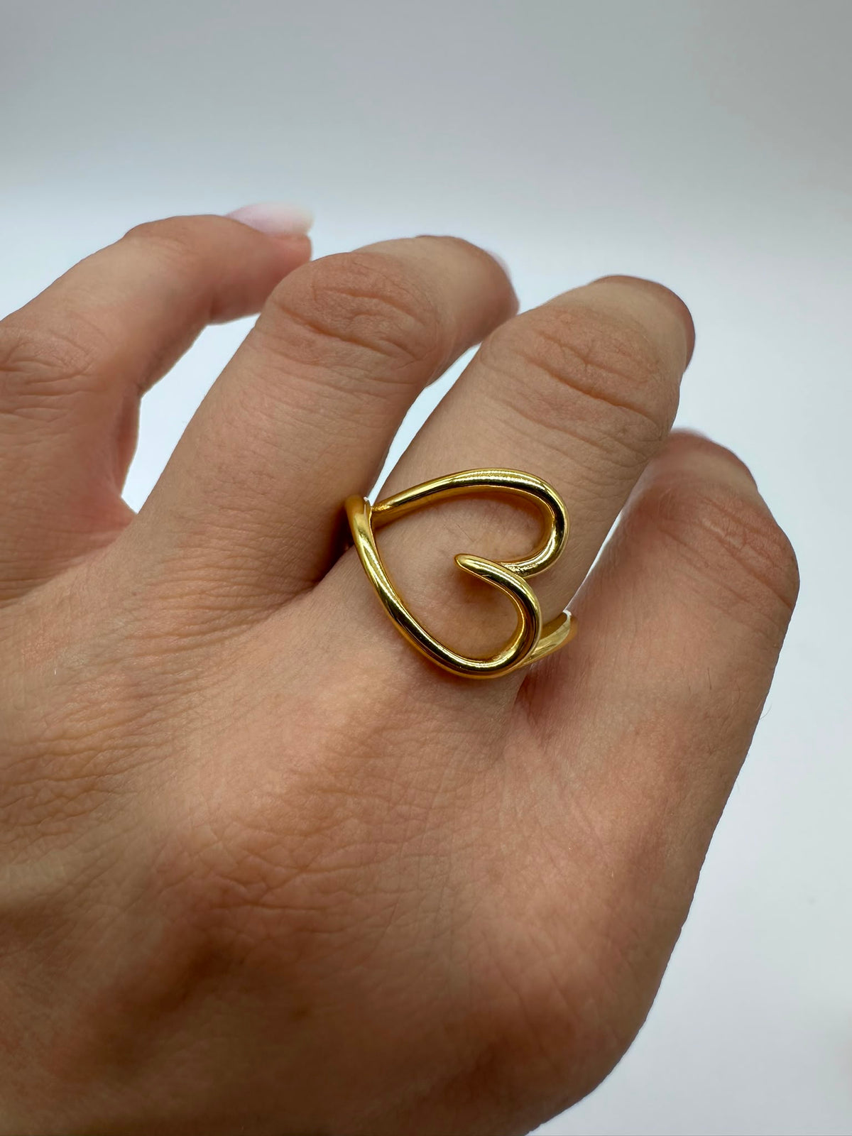 Anello Cuore Love Acciaio Inossidabile - DR-CLYDE SHOP ONLINE