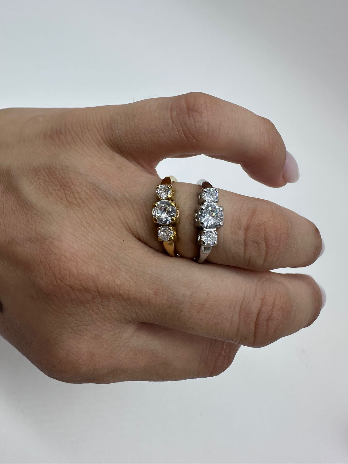 Anello Trilogy in Acciaio Inossidabile regolabile - DR-CLYDE SHOP ONLINE