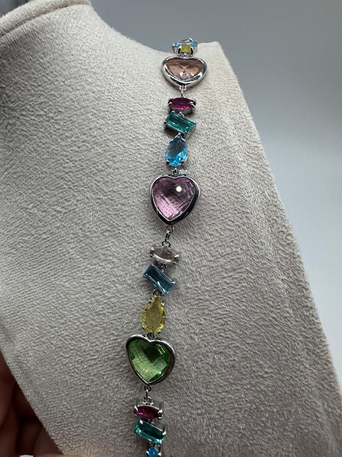 Bracciale Gemme in Acciaio Inossidabile - DR-CLYDE SHOP ONLINE