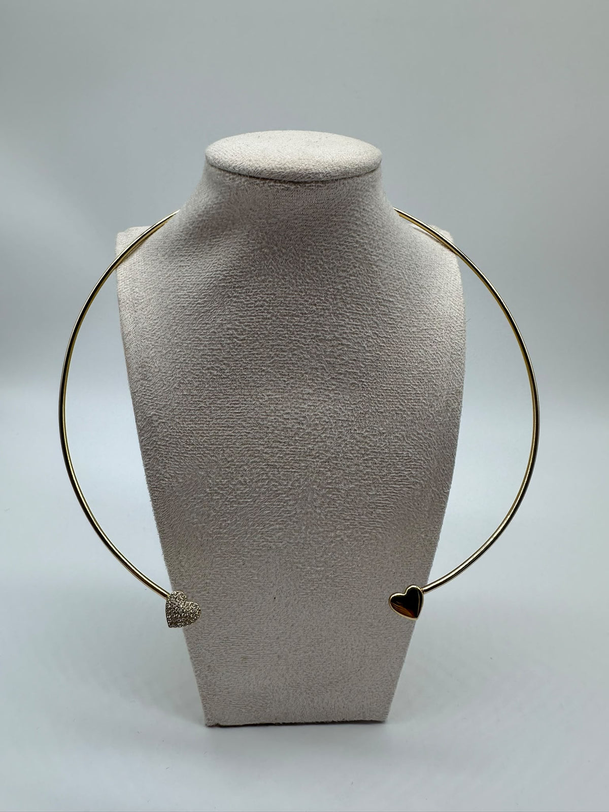 Collana Rigida Cuori in Acciaio Inossidabile - DR-CLYDE SHOP ONLINE