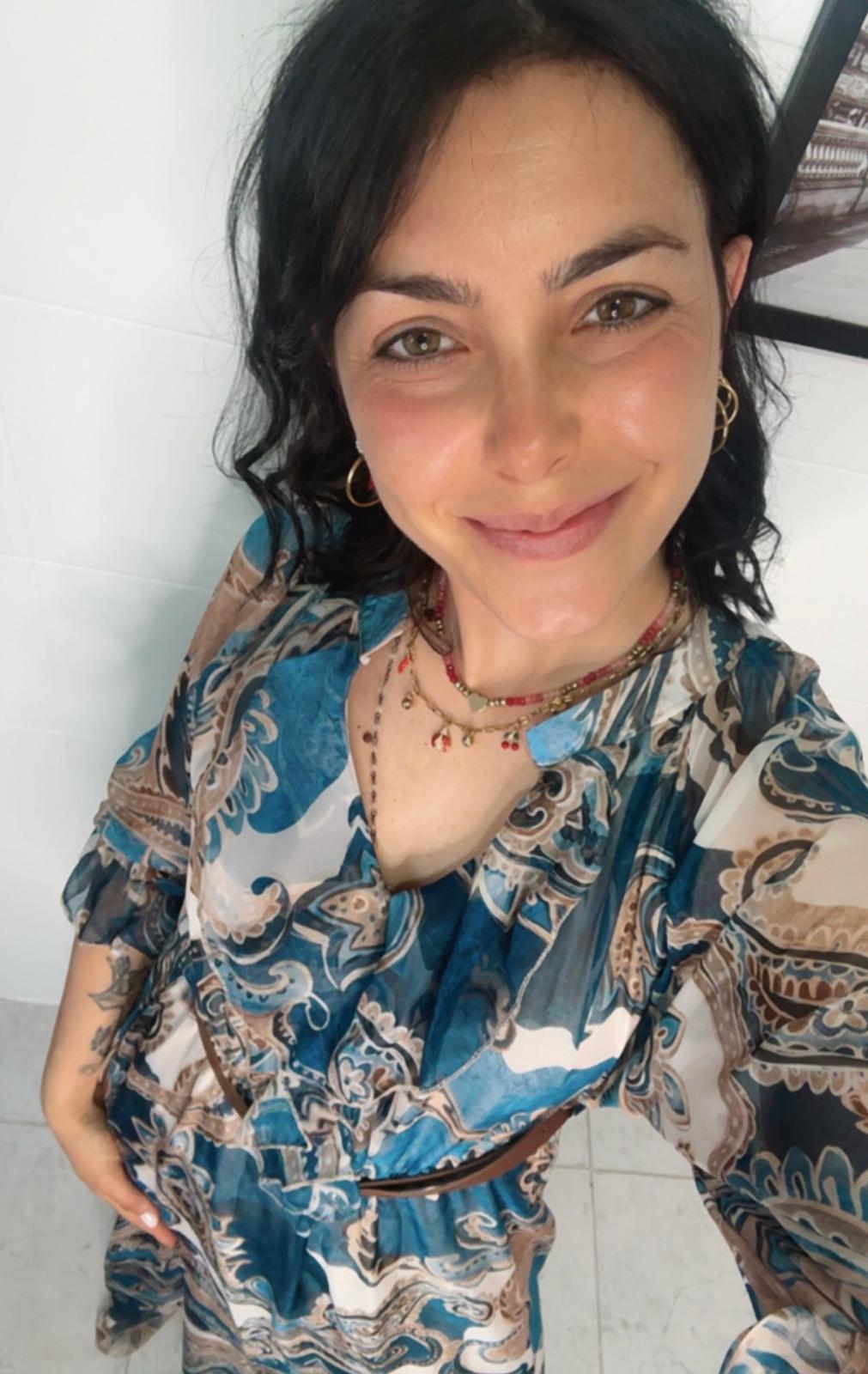 Abito Paisley Turchese Taglia Unica – Vestito Boho Donna