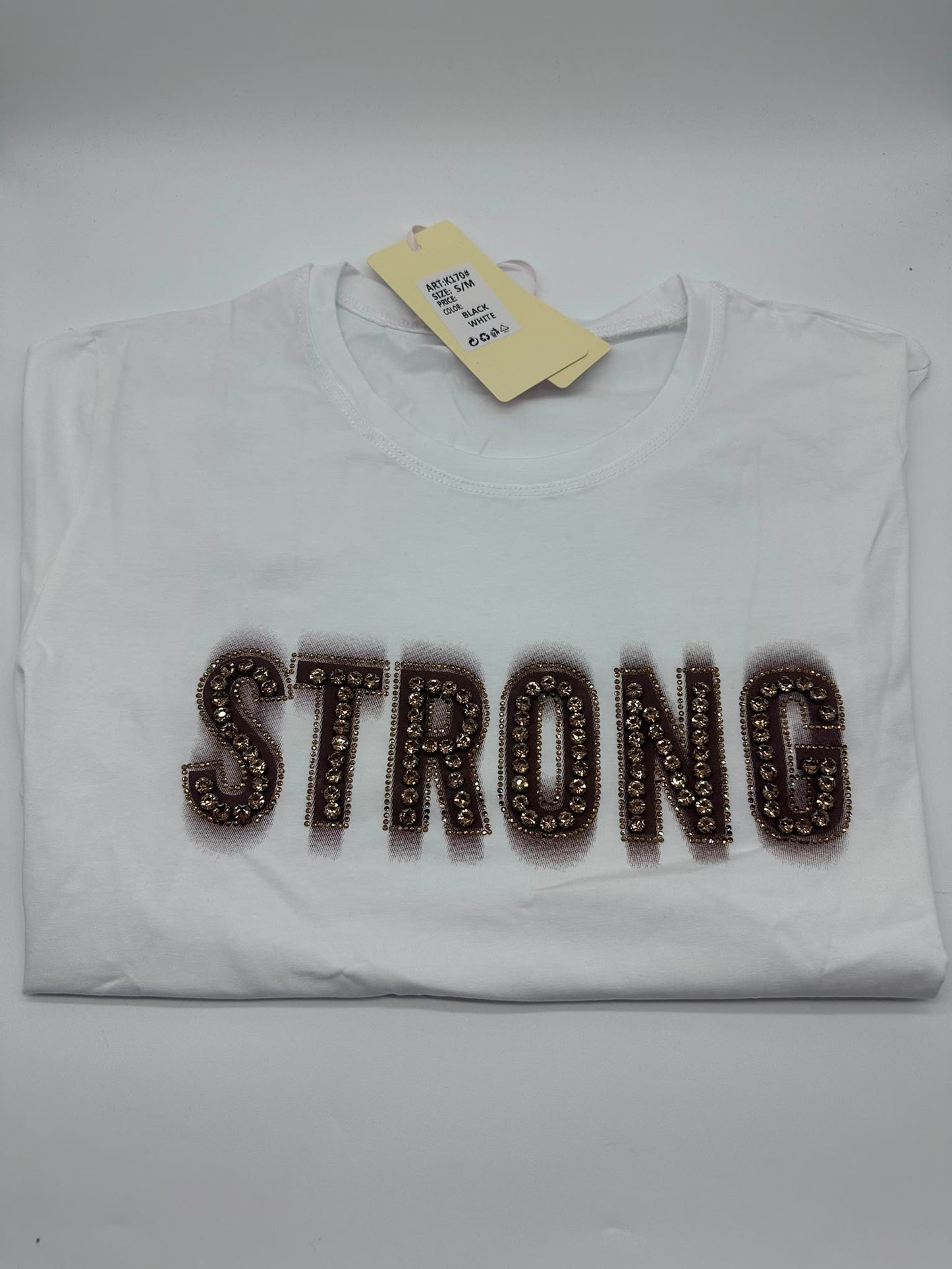 T-Shirt donna con scritta 3D