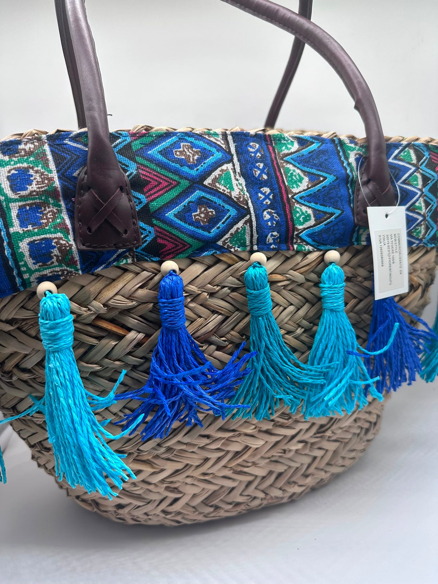 Borsa mare donna grande in paglia