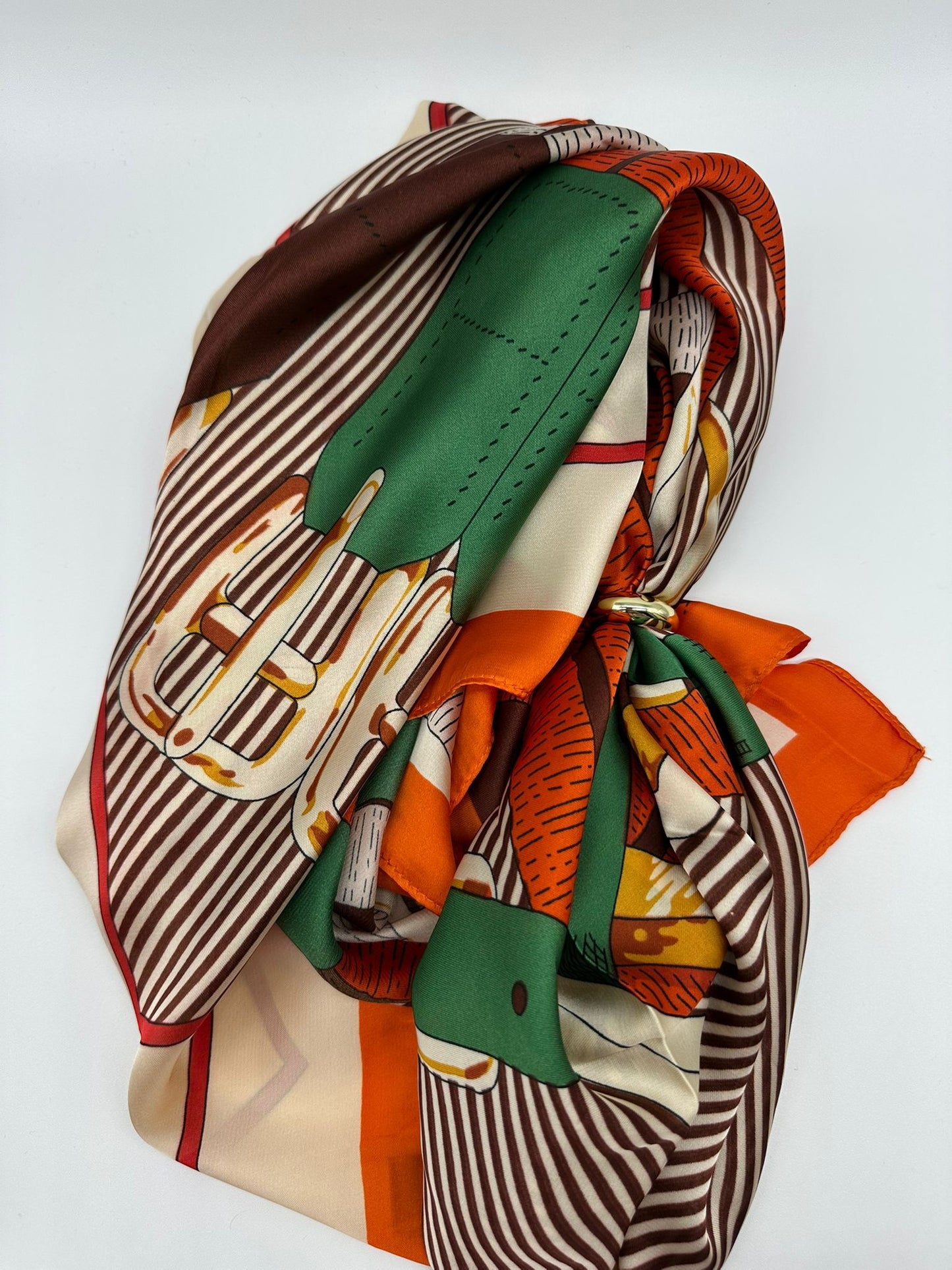 Foulard Seta 100% Quadrato 100x100cm - Stampe Artistiche