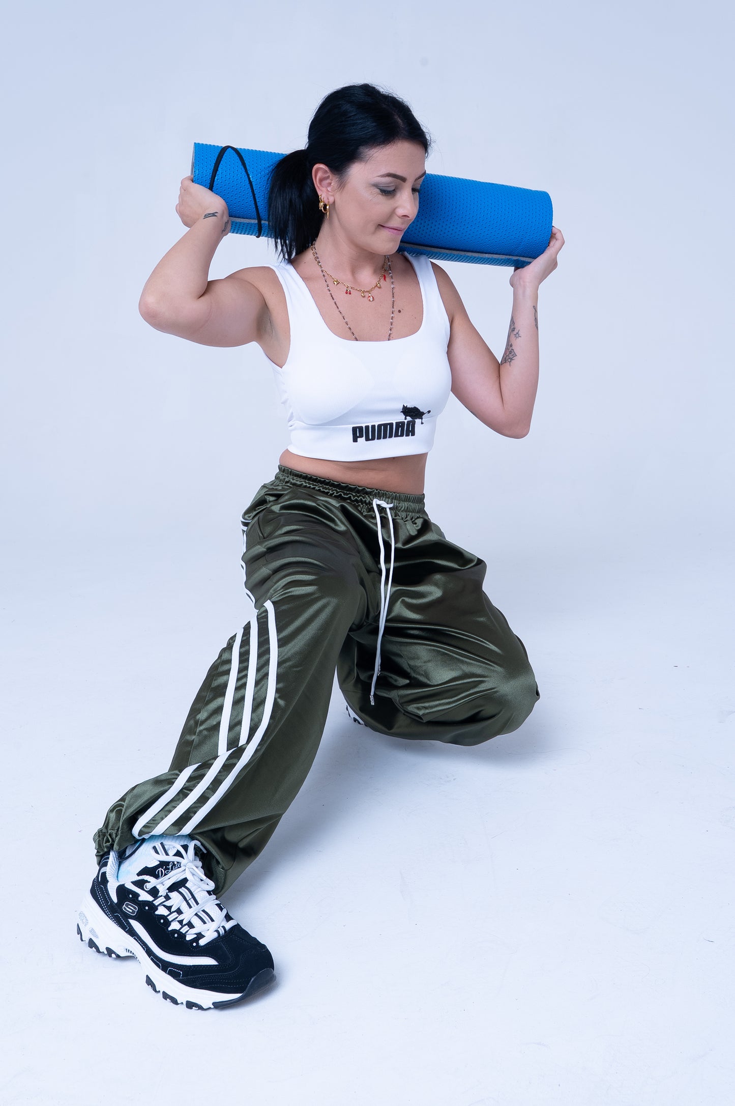 Pantaloni Sportivi Blu con Strisce - Stile Atletico
