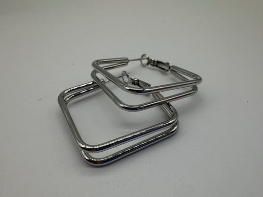 Orecchini Quadrati in Acciaio Inossidabile - DR-CLYDE SHOP ONLINE