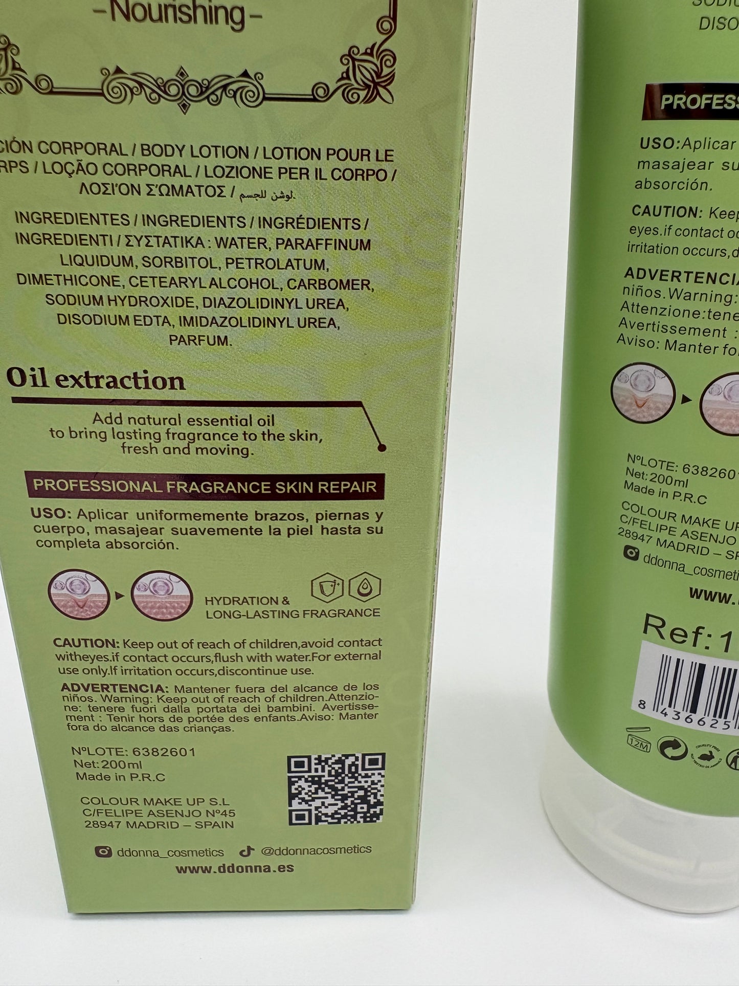 D'Donna Dubai Chocolat Body Lotion Idratante 200ml – Lozione Corpo Profumata