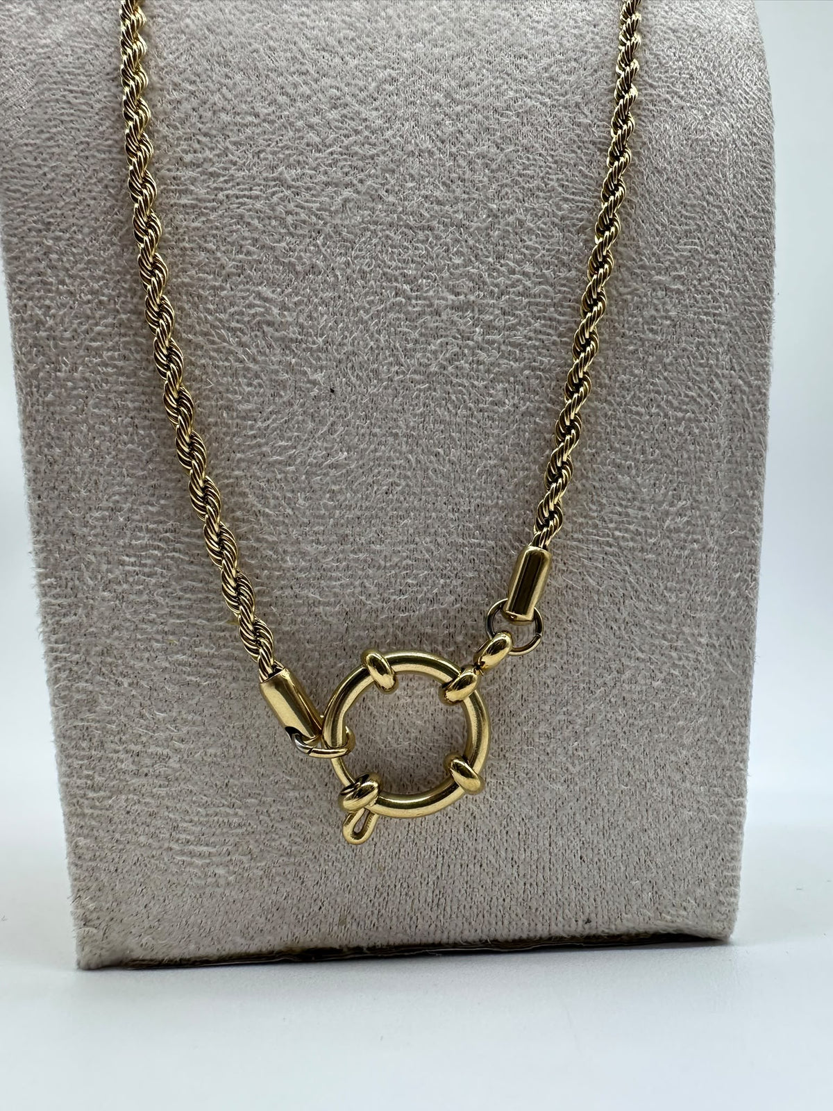 Collana Timone in Acciaio Inossidabile