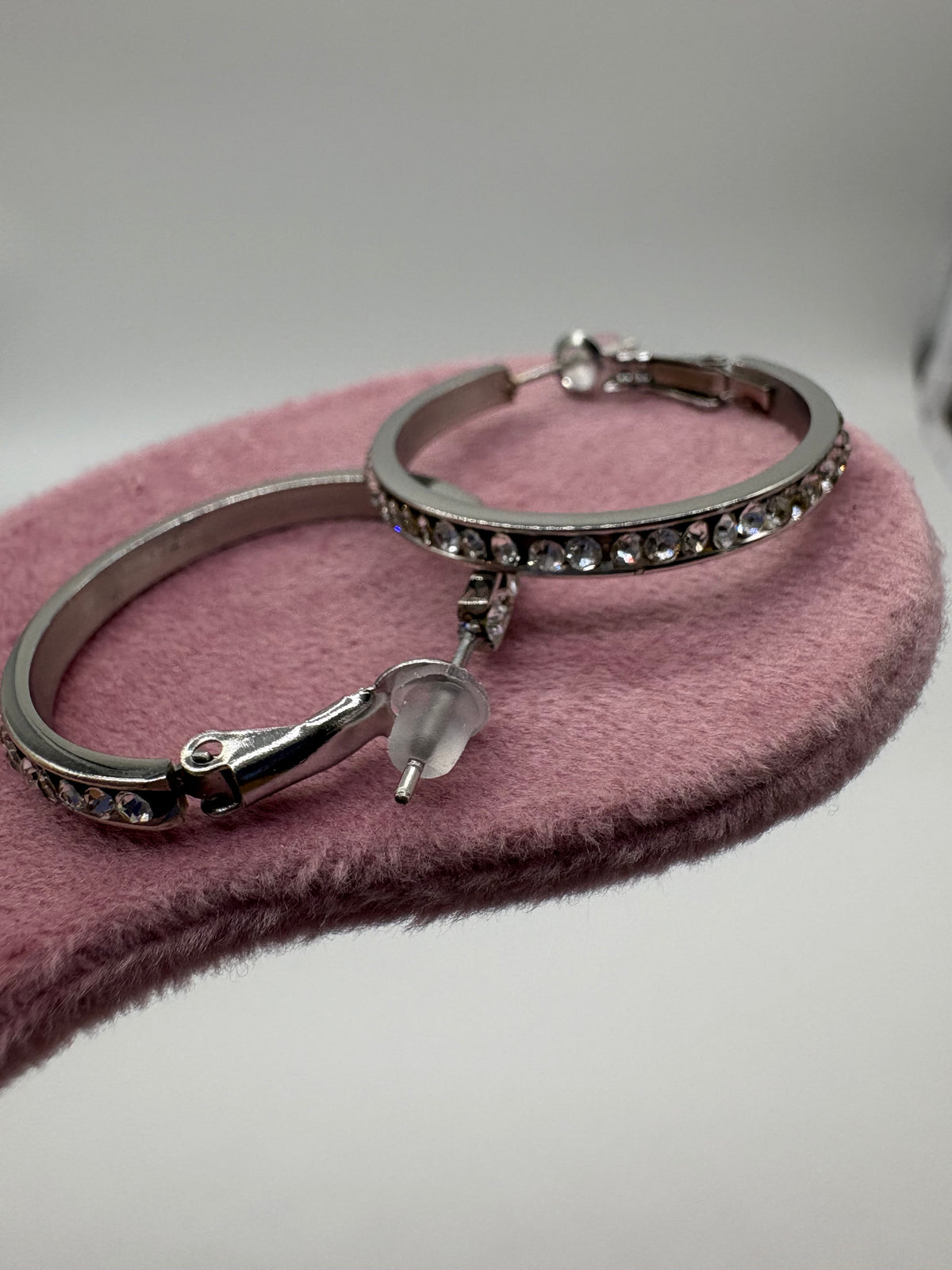 Orecchini a cerchio con strass In Acciaio Inossidabile - DR-CLYDE SHOP ONLINE