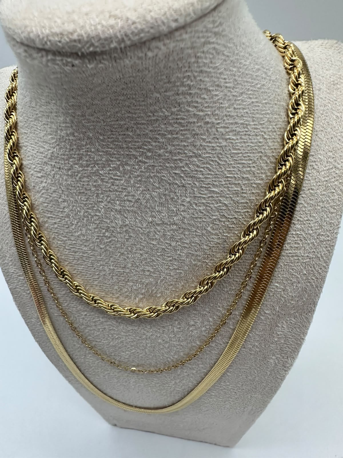 Collana a Tre Fili in Acciaio Inossidabile - DR-CLYDE SHOP ONLINE