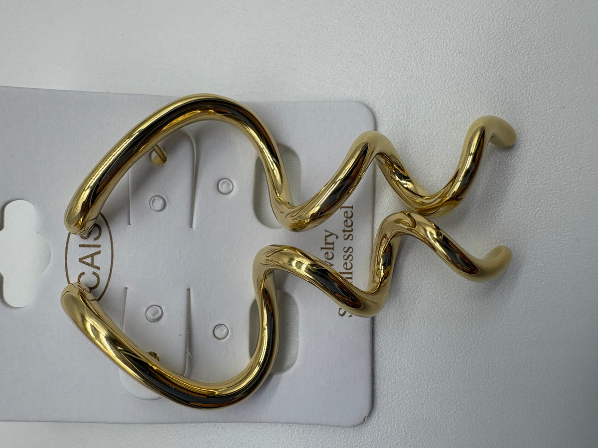 Orecchini Spirali Vari Intrecci Acciaio Inossidabile - DR-CLYDE SHOP ONLINE