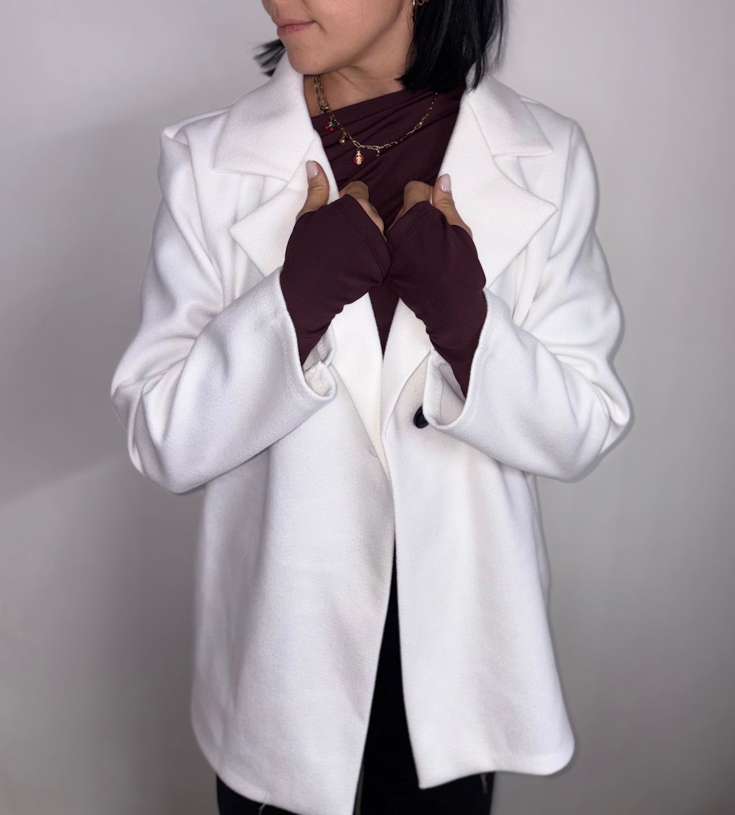 Cappotto Blazer Donna Elegante - Giacca Oversize Taglia Unica