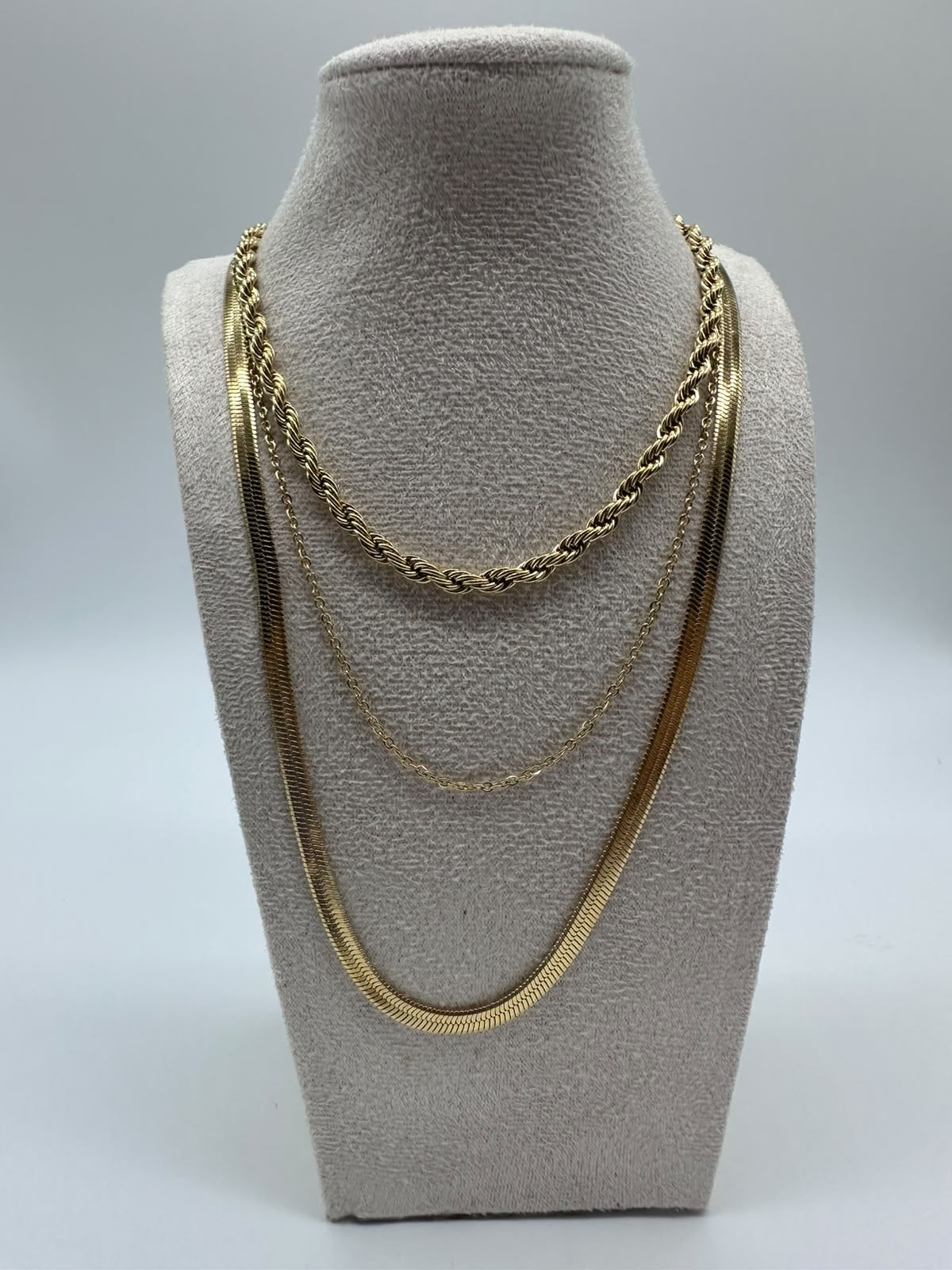 Collana a Tre Fili in Acciaio Inossidabile - DR-CLYDE SHOP ONLINE