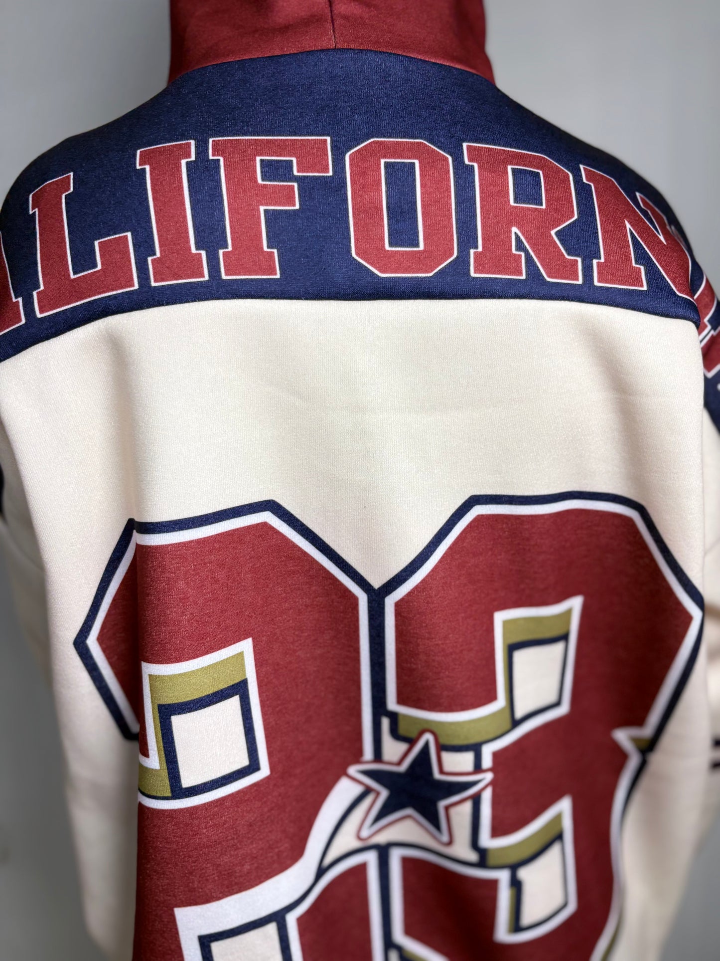 Felpa Donna con Cappuccio Stile College - Hoodie Oversize Athletic