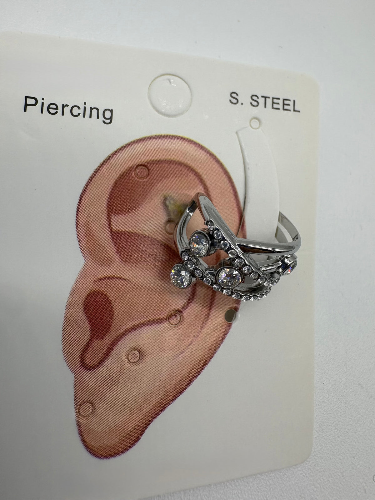Orecchino Ear Cuff Acciaio Inossidabili - DR-CLYDE SHOP ONLINE