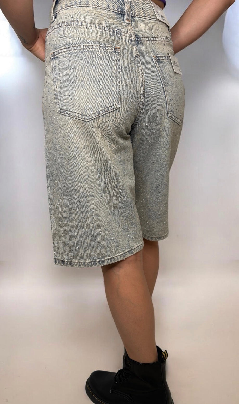 Bermuda donna colore Grigio
