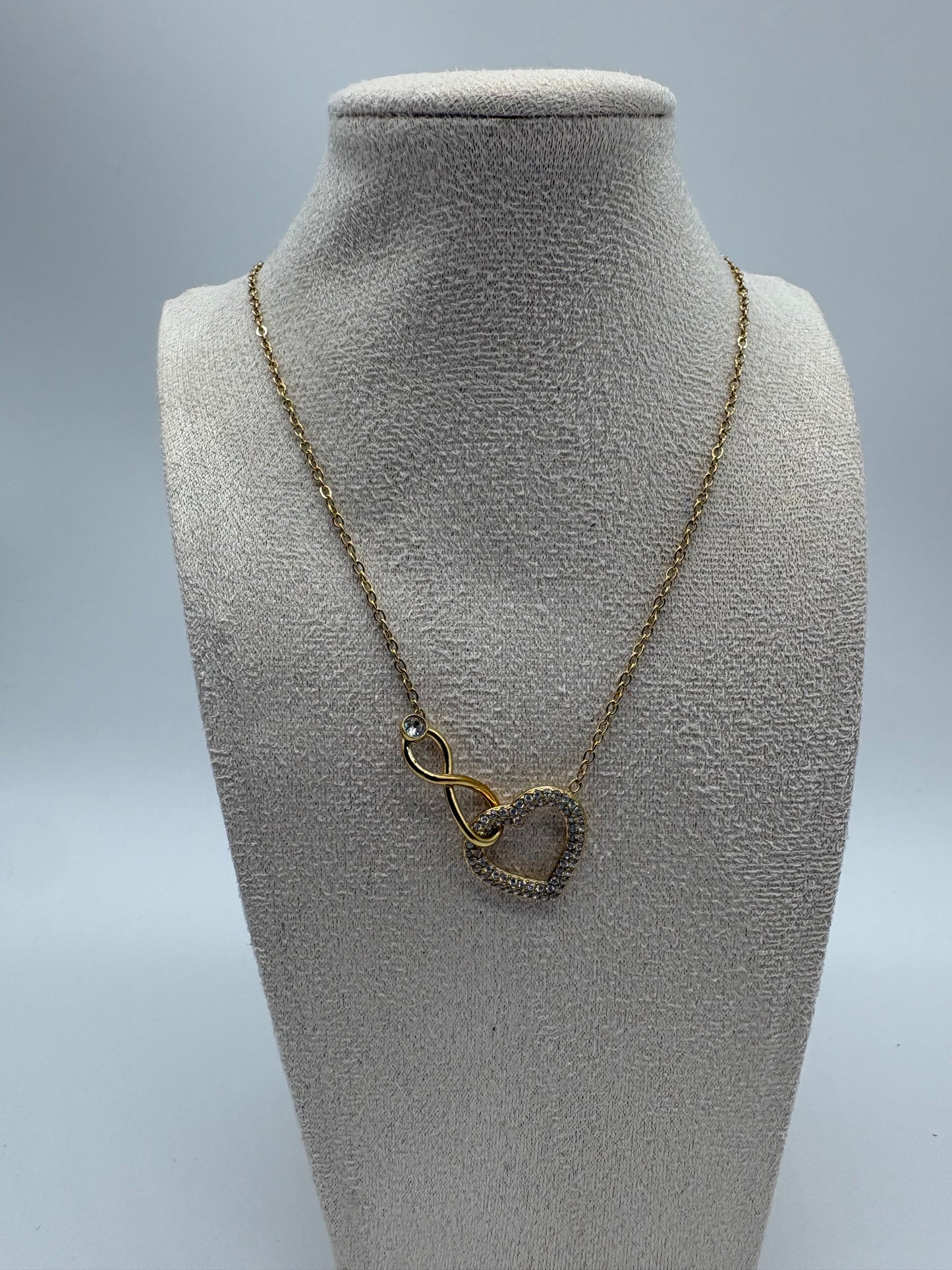 Collana Love Infinity - Acciaio Inox