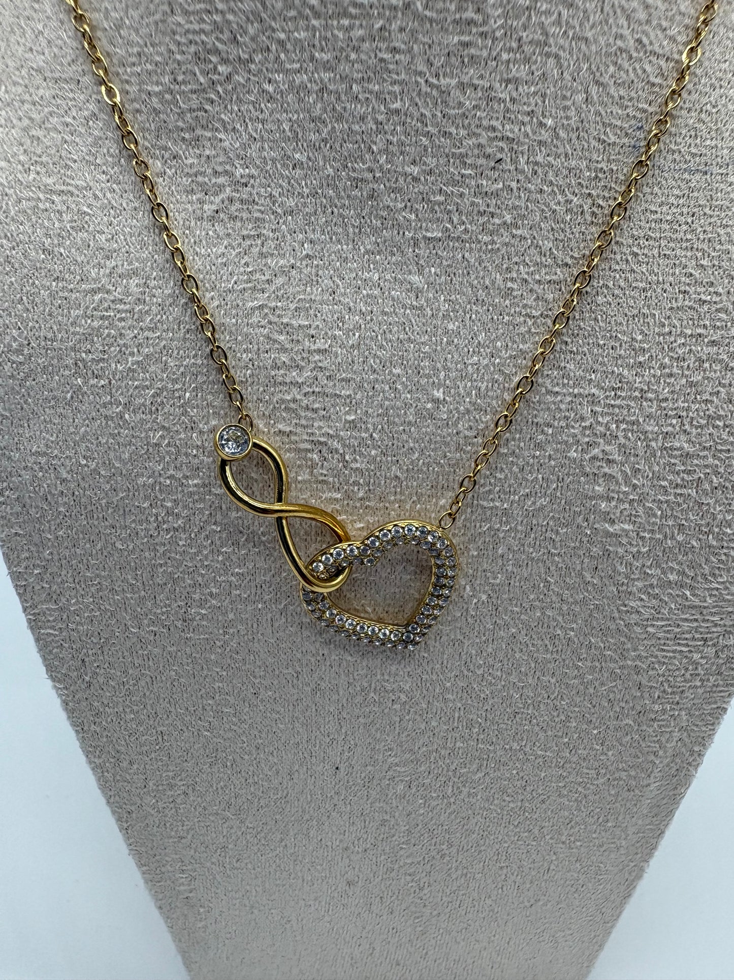 Collana Love Infinity - Acciaio Inox