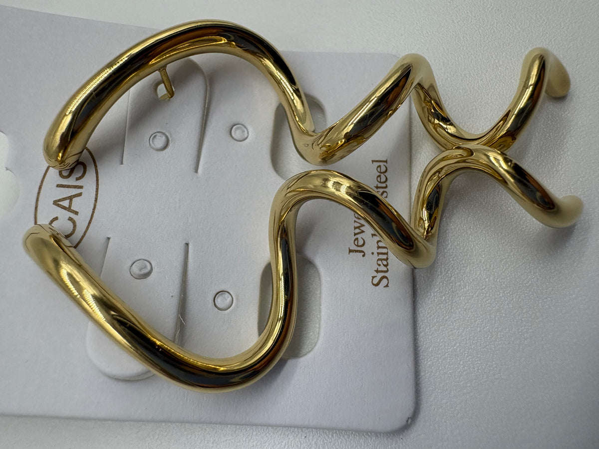 Orecchini Spirali Vari Intrecci Acciaio Inossidabile - DR-CLYDE SHOP ONLINE