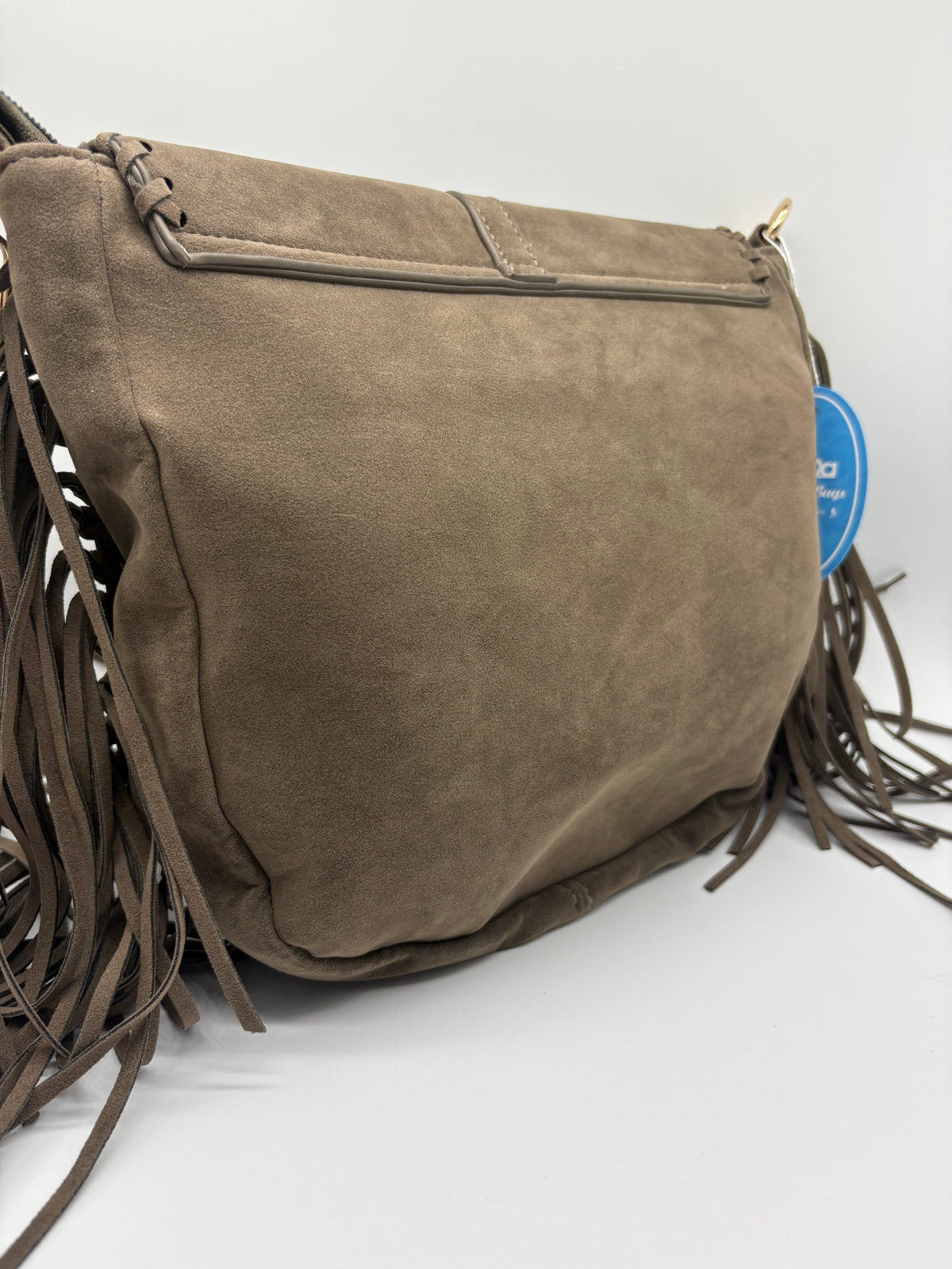 Borsa in Camoscio con Frange - DR-CLYDE SHOP ONLINE