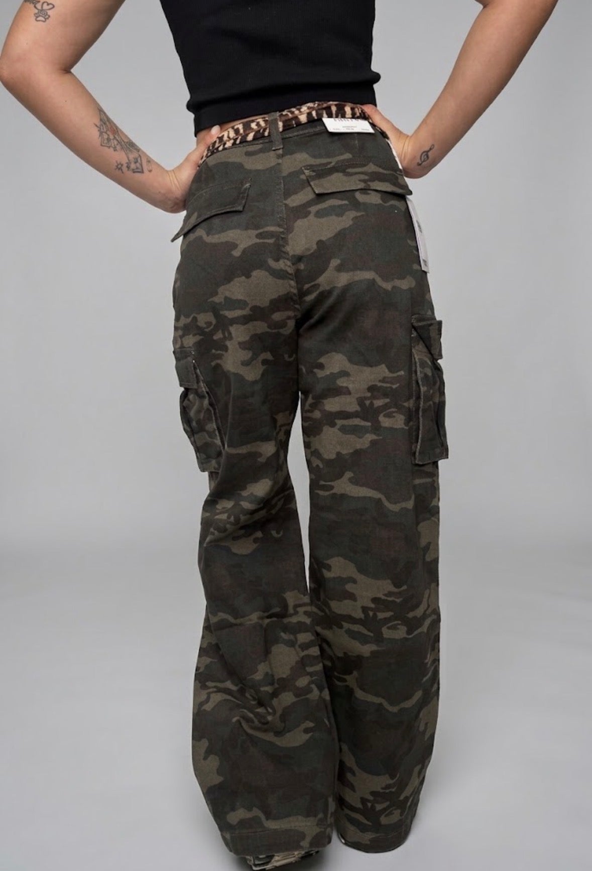 Pantalone cargo Mimetico - DR-CLYDE SHOP ONLINE