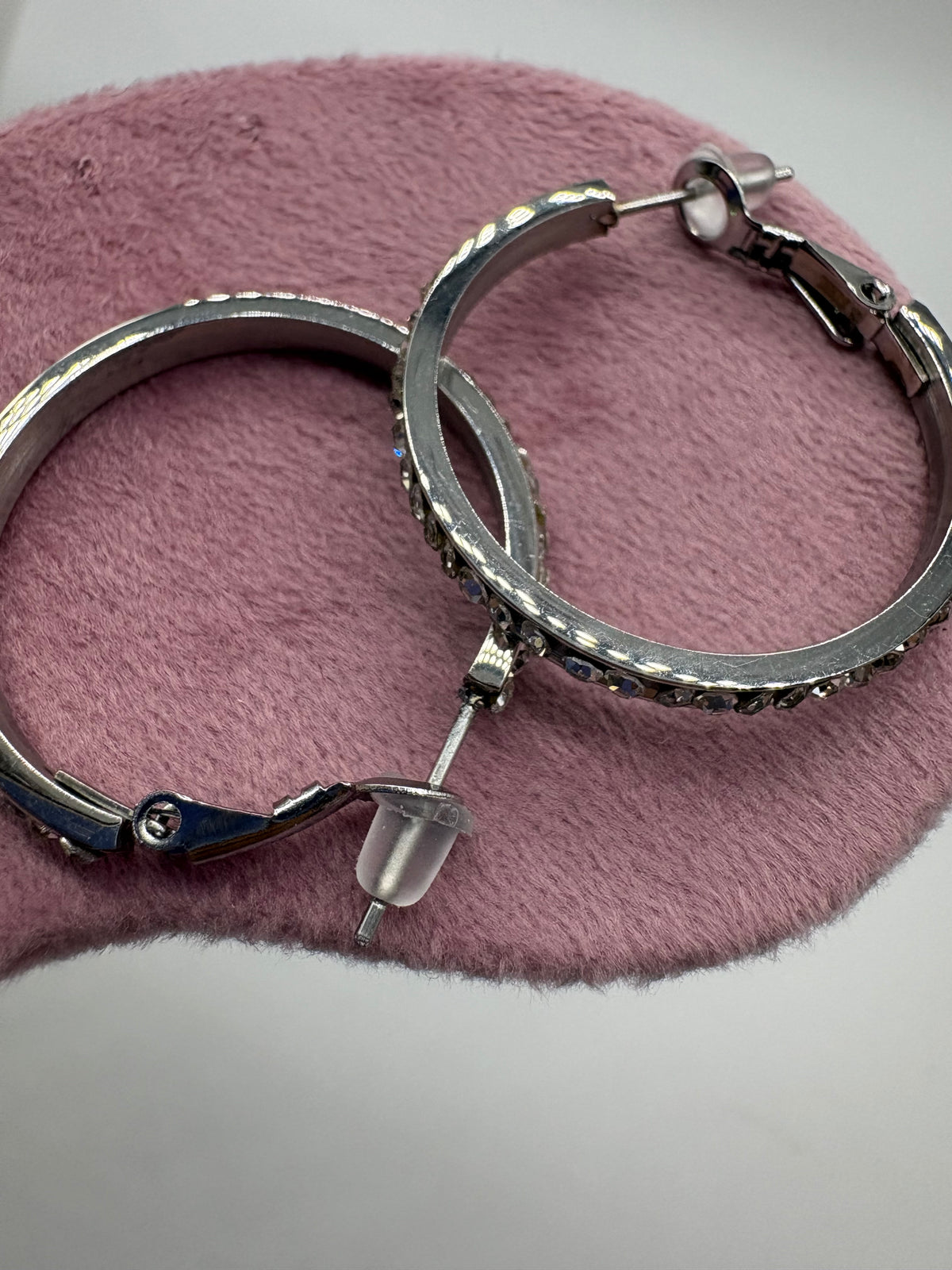 Orecchini a cerchio con strass In Acciaio Inossidabile - DR-CLYDE SHOP ONLINE
