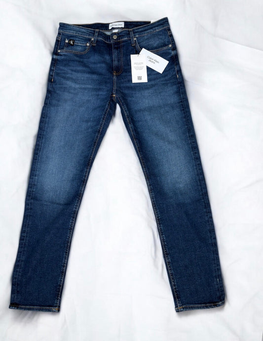 Calvin Klein Jeans Uomo – Slim Fit Mid Blue Wash