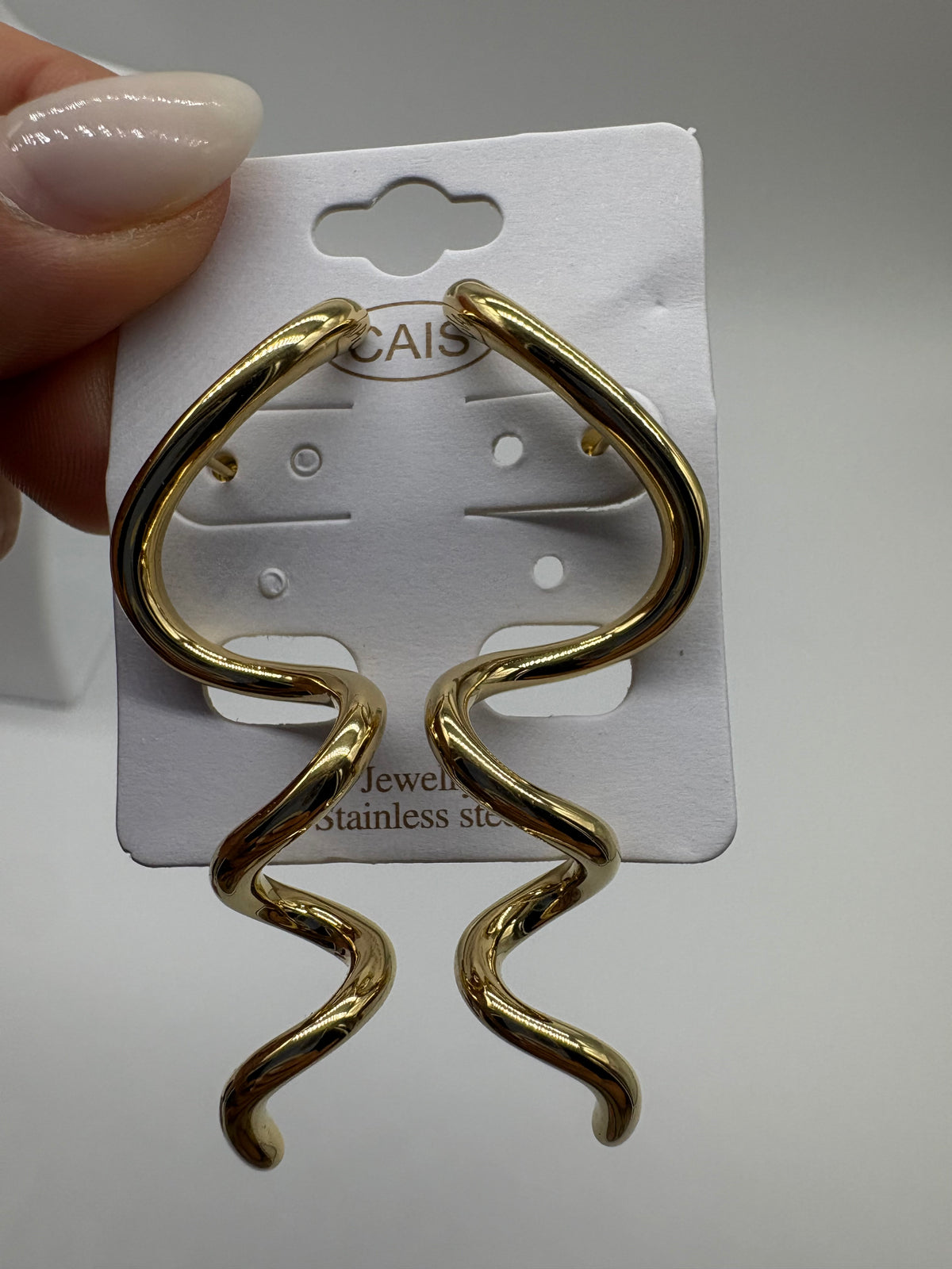 Orecchini Spirali Vari Intrecci Acciaio Inossidabile - DR-CLYDE SHOP ONLINE