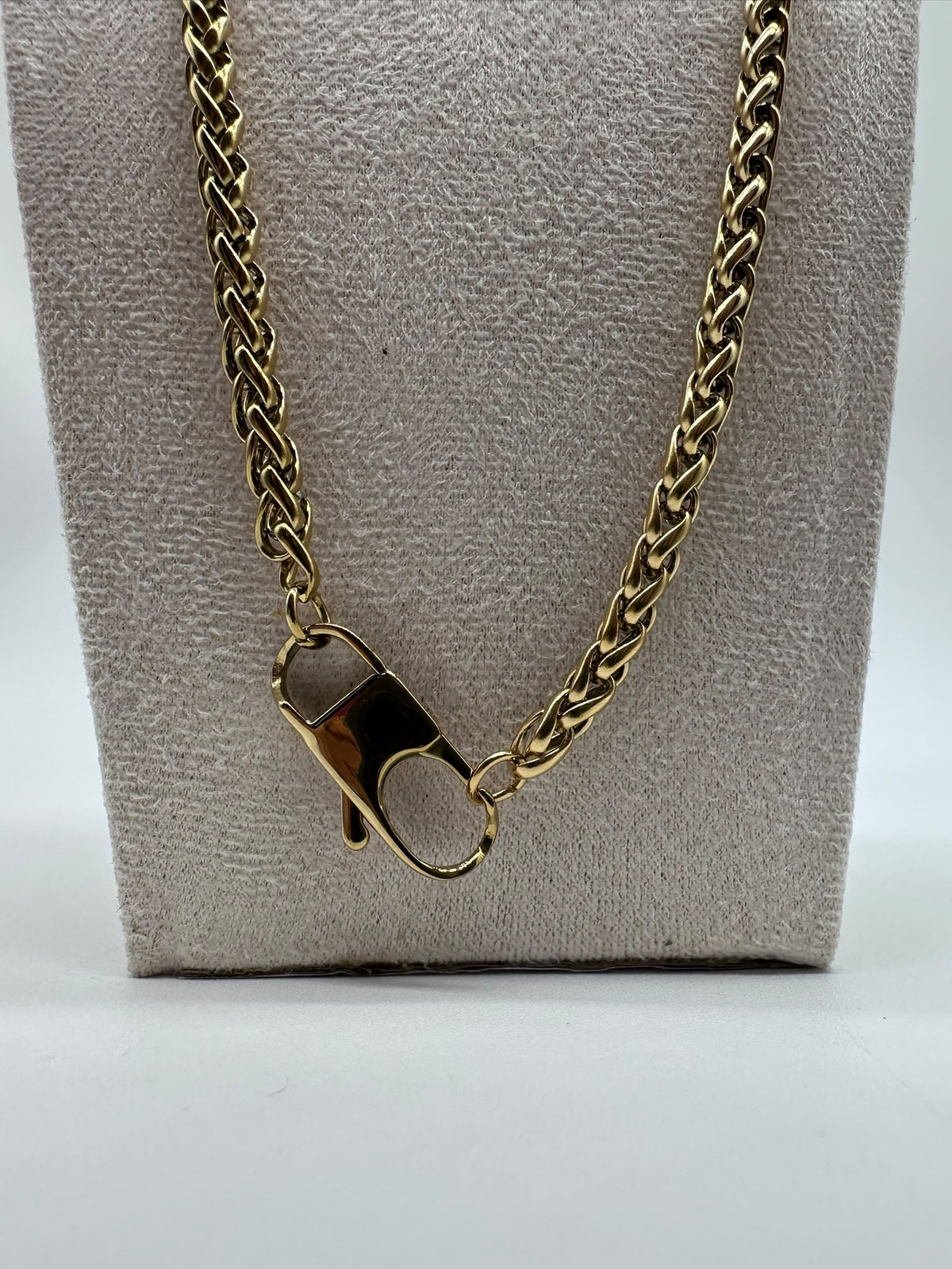 Collana con Moschettone in Acciaio Inossidabile - DR-CLYDE SHOP ONLINE