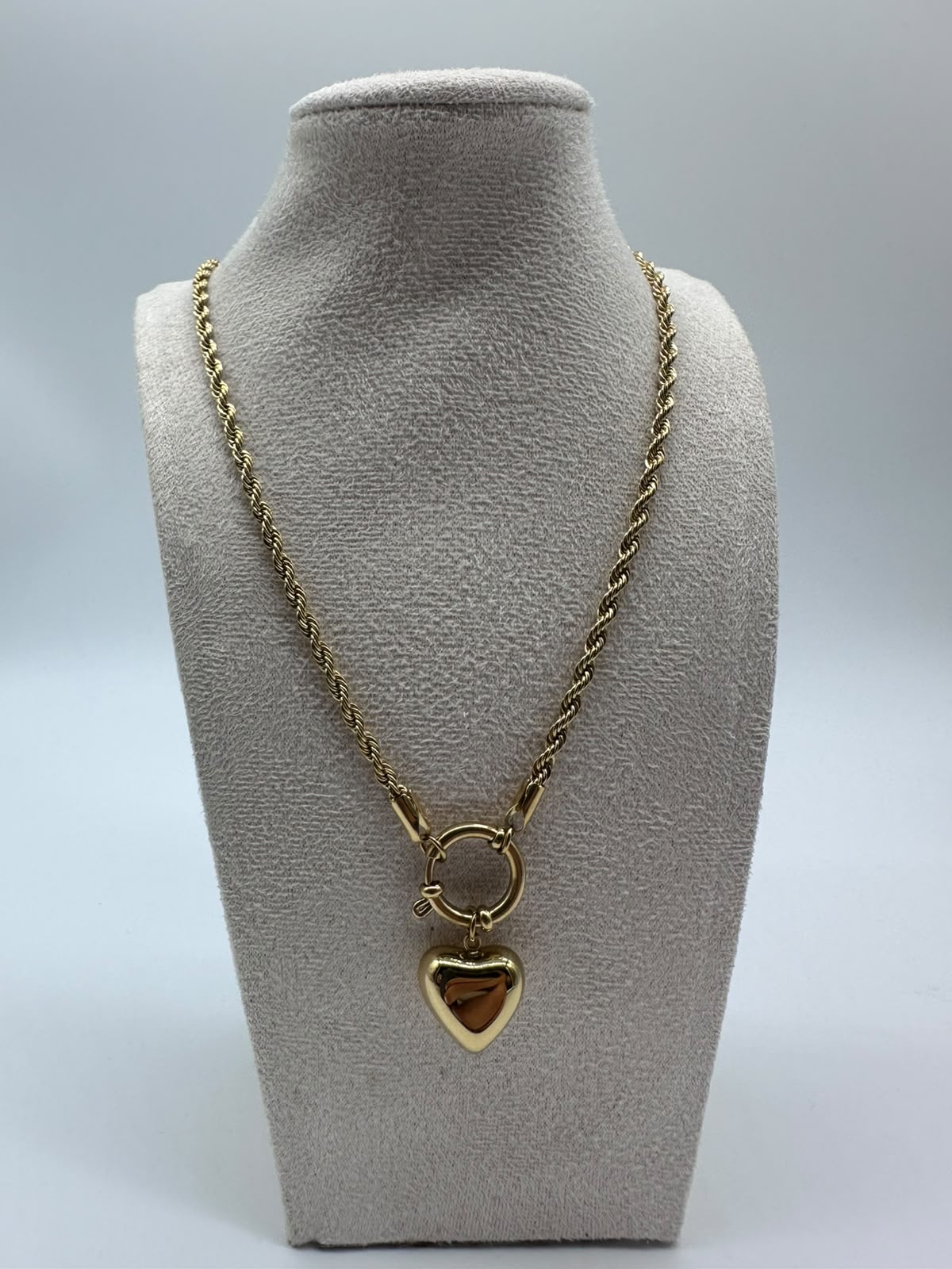 Collana con Ciondolo Cuore in Acciaio Inossidabile - DR-CLYDE SHOP ONLINE