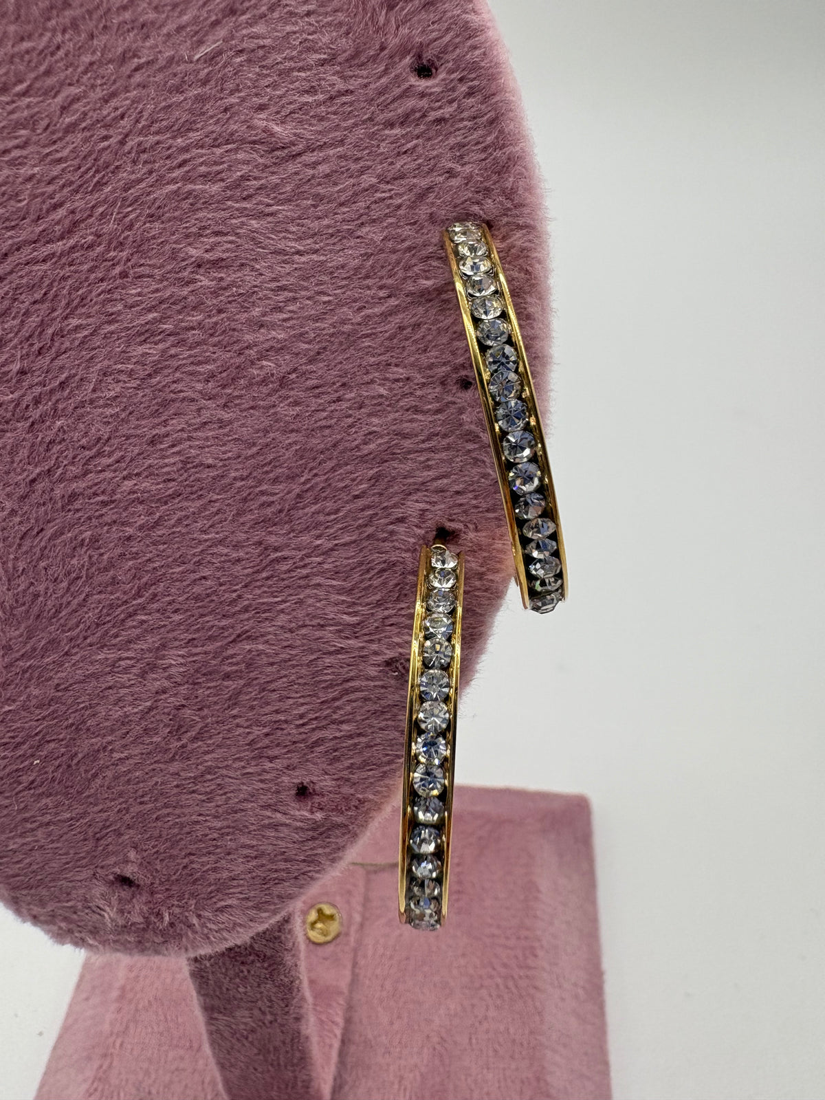Orecchini a cerchio con strass In Acciaio Inossidabile - DR-CLYDE SHOP ONLINE