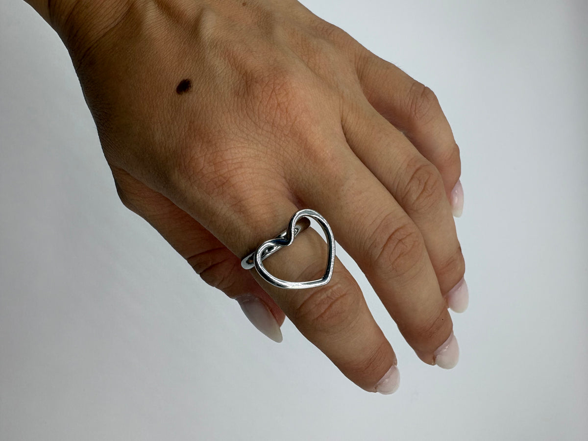 Anello Cuore Infinito Acciaio Inossidabile - DR-CLYDE SHOP ONLINE