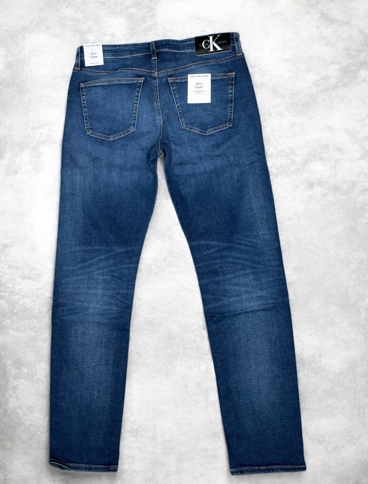 Calvin Klein Jeans Uomo – Slim Fit Mid Blue Wash