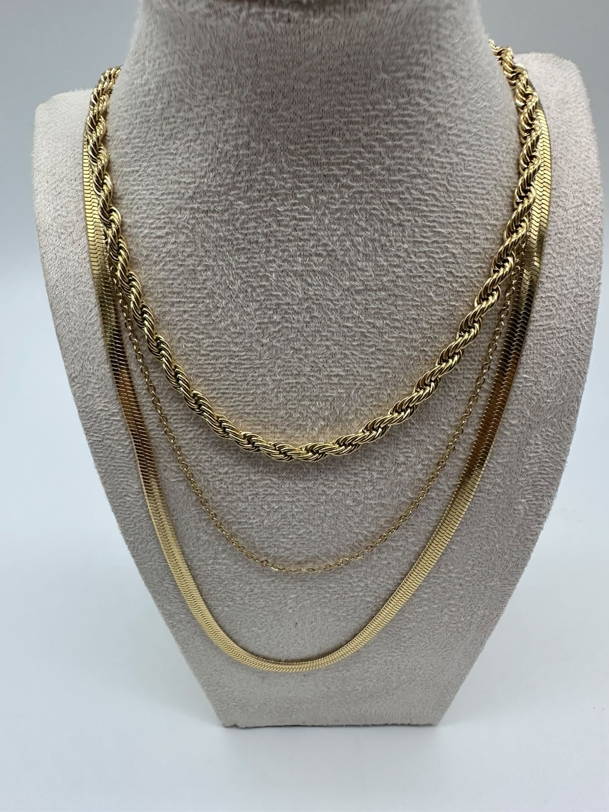 Collana a Tre Fili in Acciaio Inossidabile - DR-CLYDE SHOP ONLINE