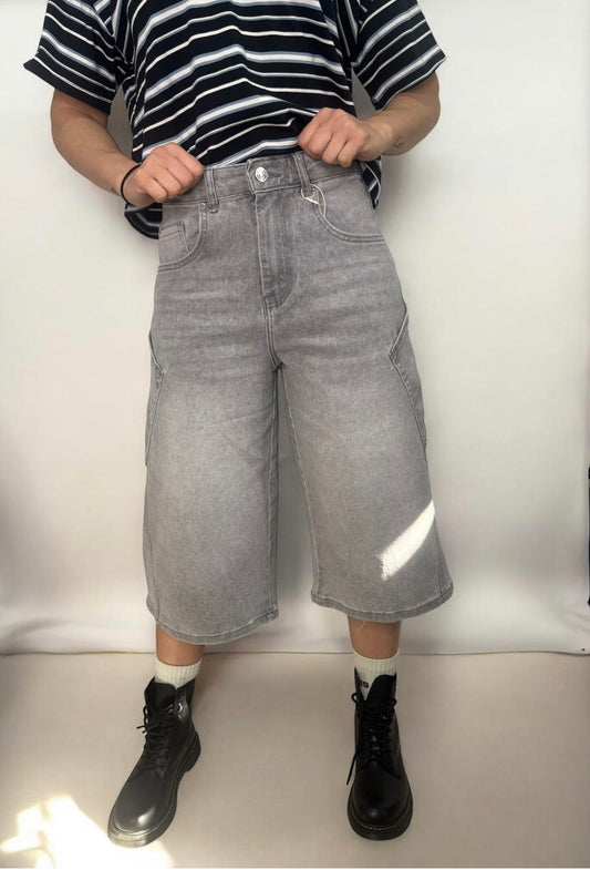 Bermuda Cargo Denim - Stile Urban Streetwear | DR-CLYDE SHOP