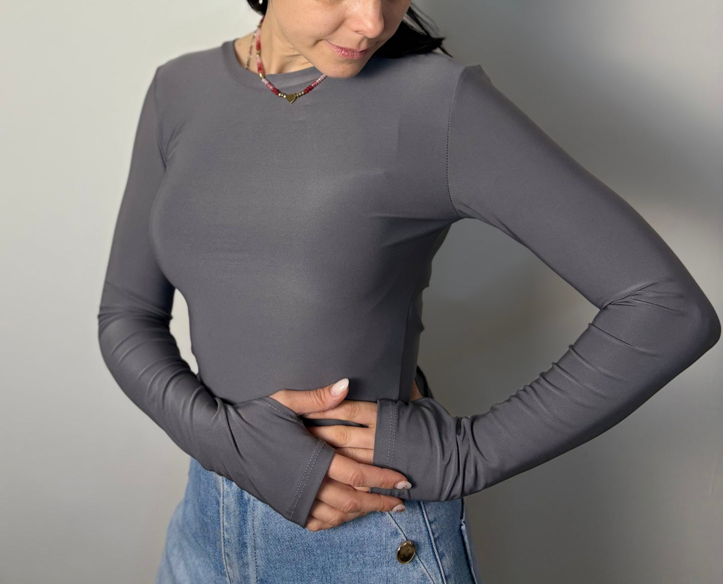 Maglia Manica Lunga Donna Taglia Unica - DR CLYDE