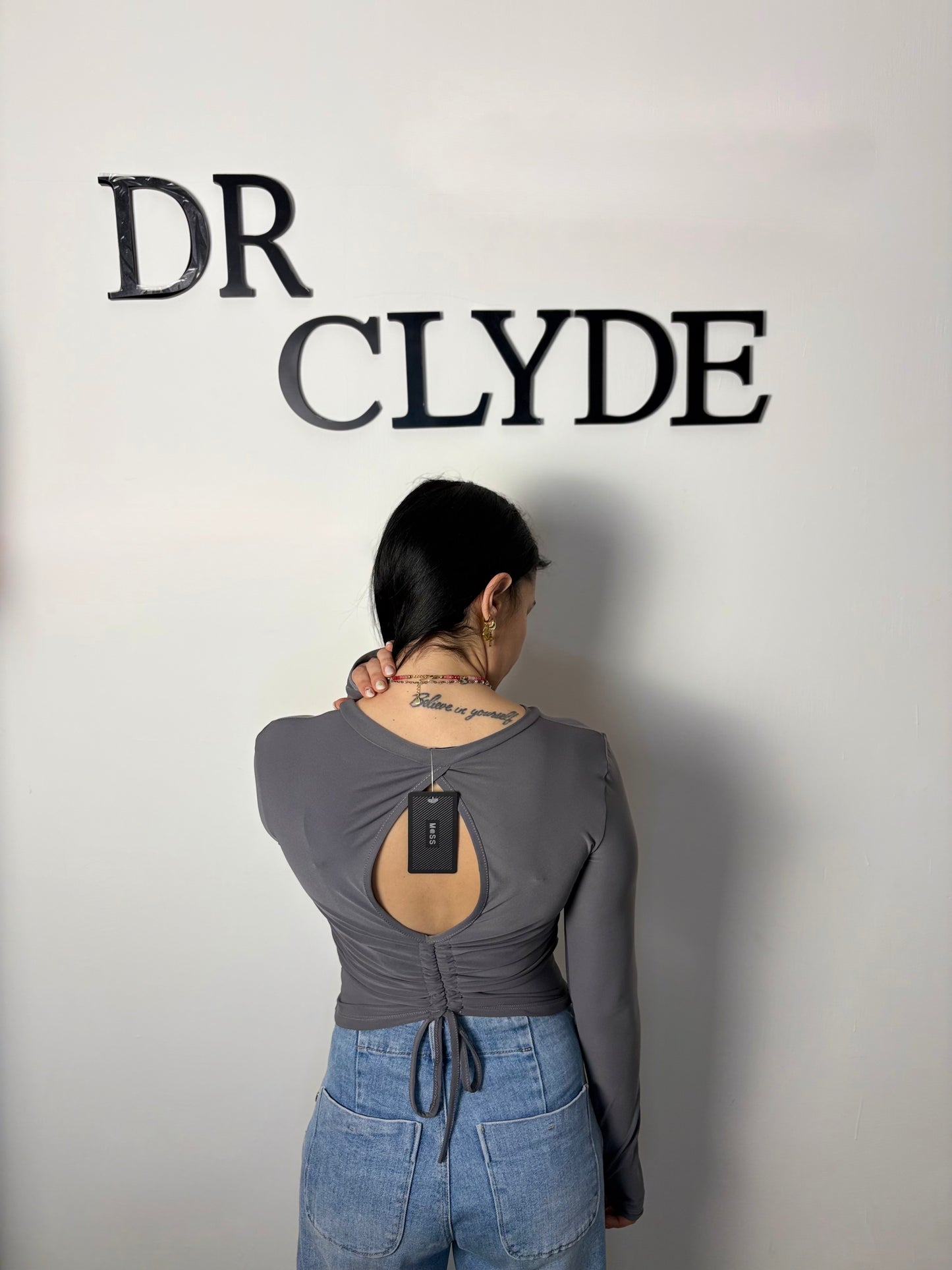 Maglia Manica Lunga Donna Taglia Unica - DR CLYDE
