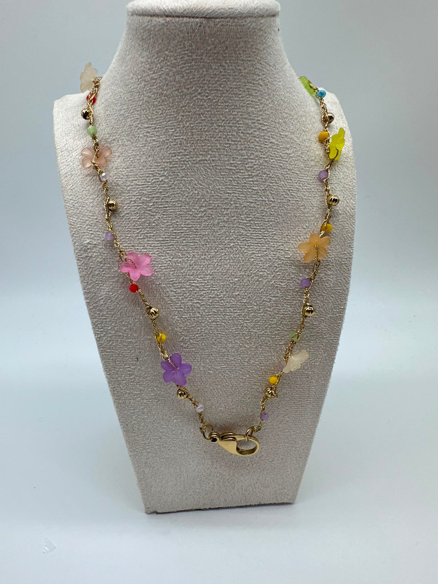 Collana Flower – Acciaio Inossidabile 40 cm | DR-CLYDE SHOP