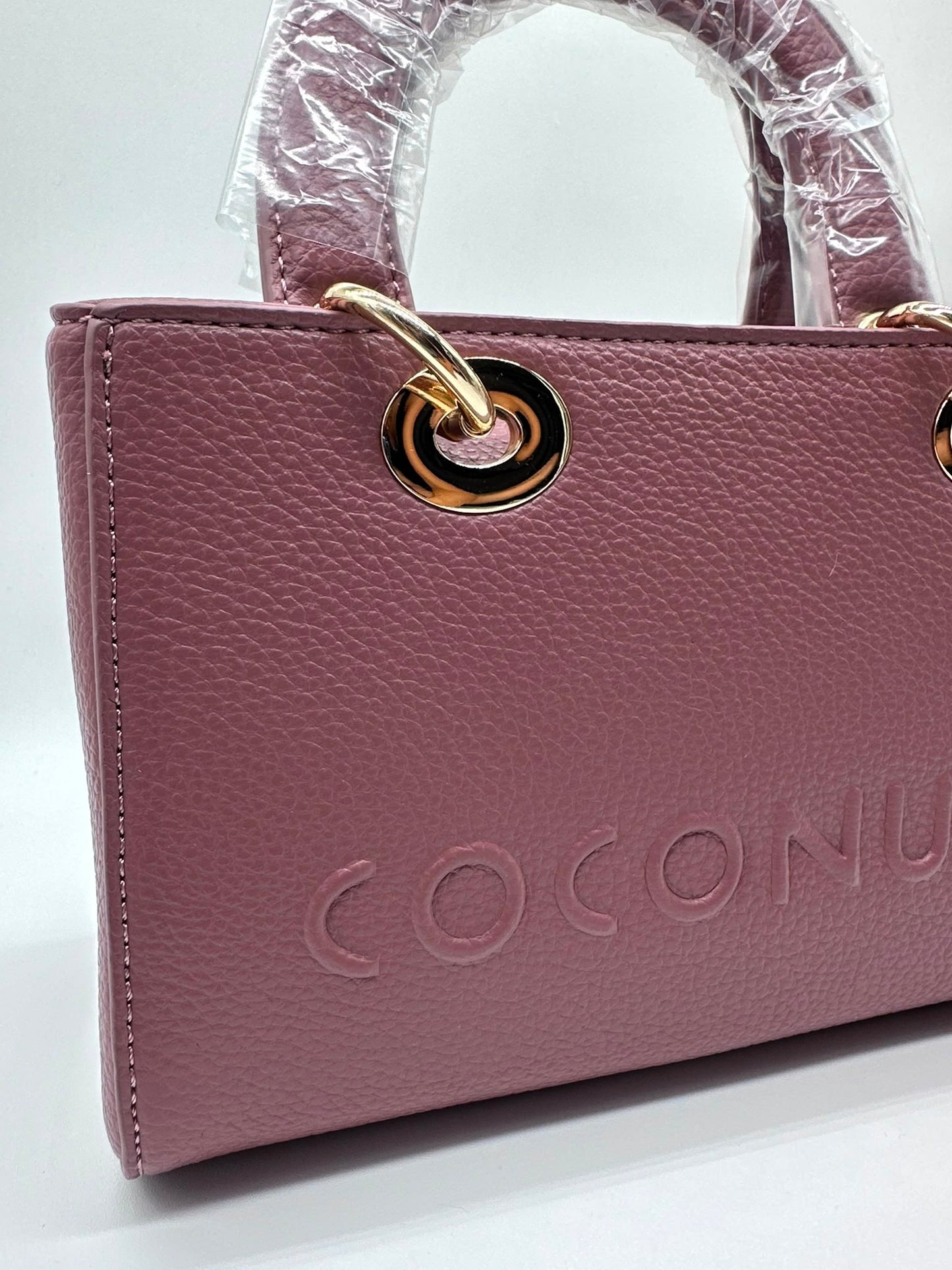 Borsa Coconuda di colore Rosa