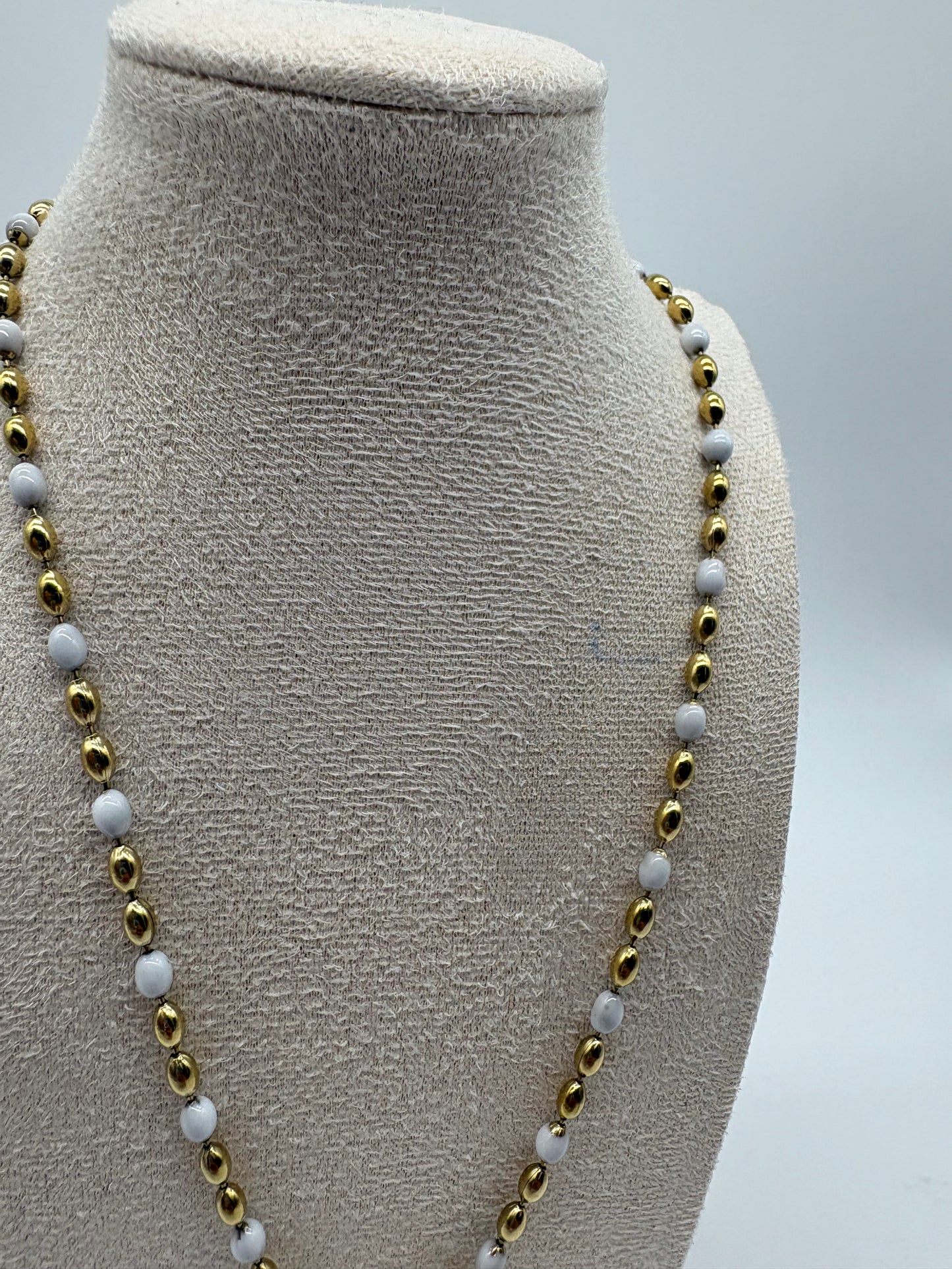 Collana Candy con gancio- acciaio inossidabile