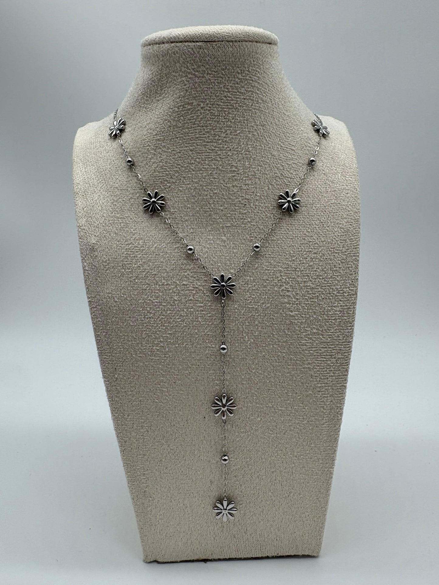 Collana donna Margherite - Silver acciaio inossidabile 316L