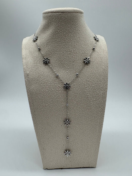 Collana donna Margherite - Silver acciaio inossidabile 316L