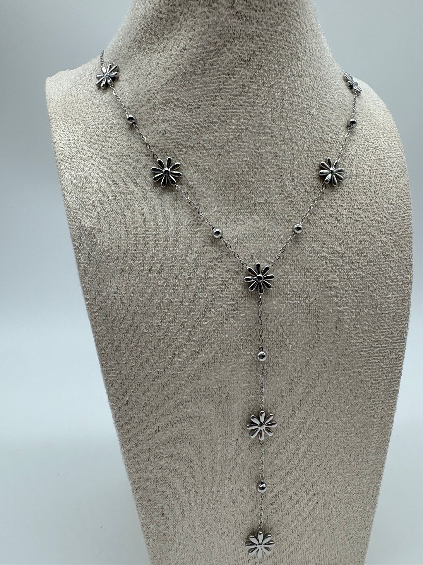 Collana donna Margherite - Silver acciaio inossidabile 316L