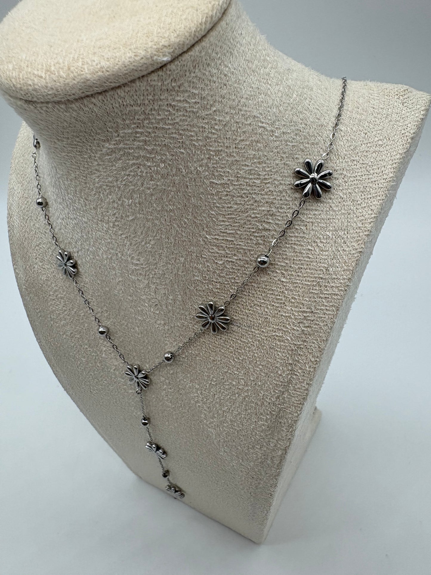Collana donna Margherite - Silver acciaio inossidabile 316L