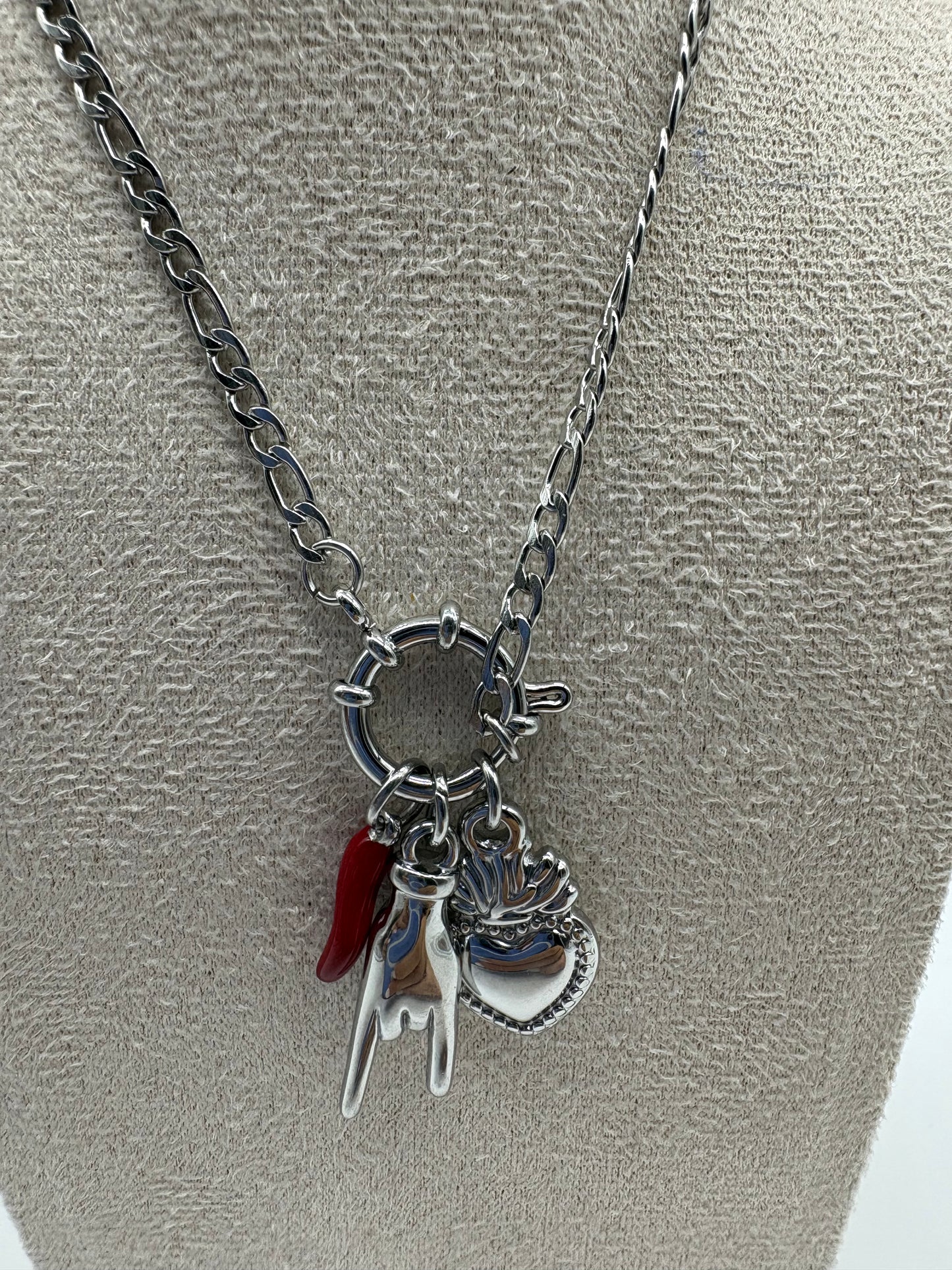 Collana Scaramantica Acciaio Inox - DR-CLYDE SHOP ONLINE
