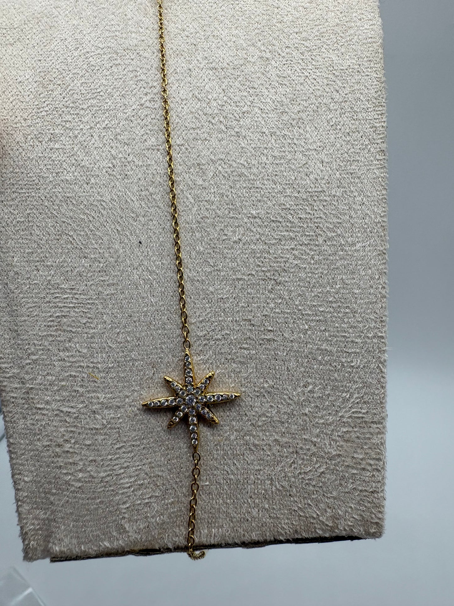 Collana modello Y con stelle - Acciaio Inox | DR-CLYDE SHOP ONLINE